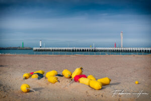 Une bouée à la mer