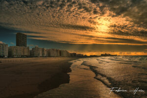 Coucher sur Oostende